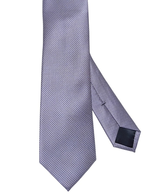 Corbata regular de seda estampada para hombre 1