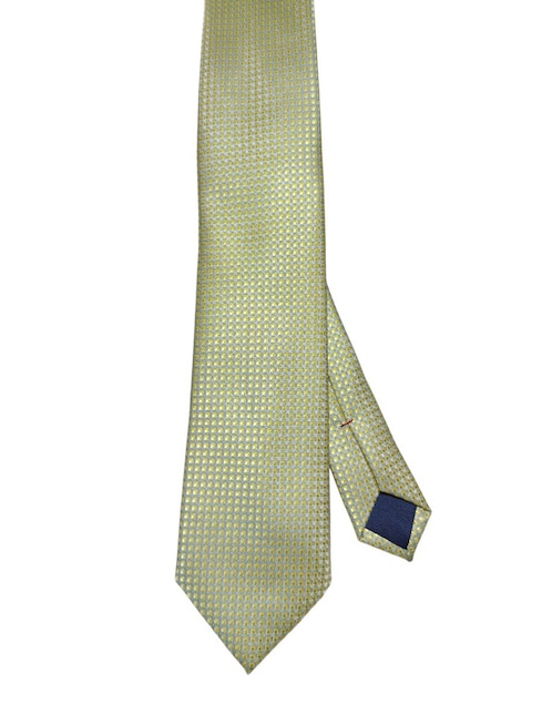 Corbata regular de seda estampada para hombre 1
