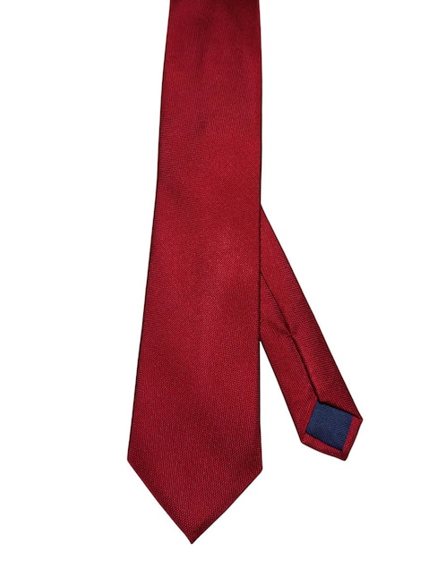 CORBATA TOMMY LISO REGULAR SEDA, ROJO