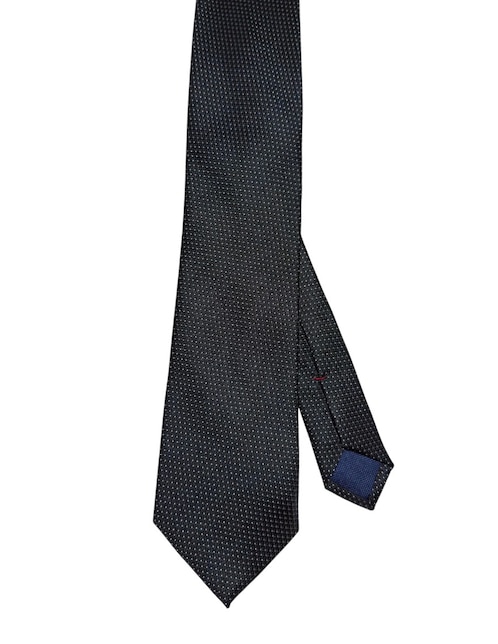 Corbata regular de seda estampada para hombre 1
