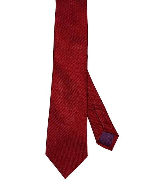 Corbata regular de seda estampada para hombre 1