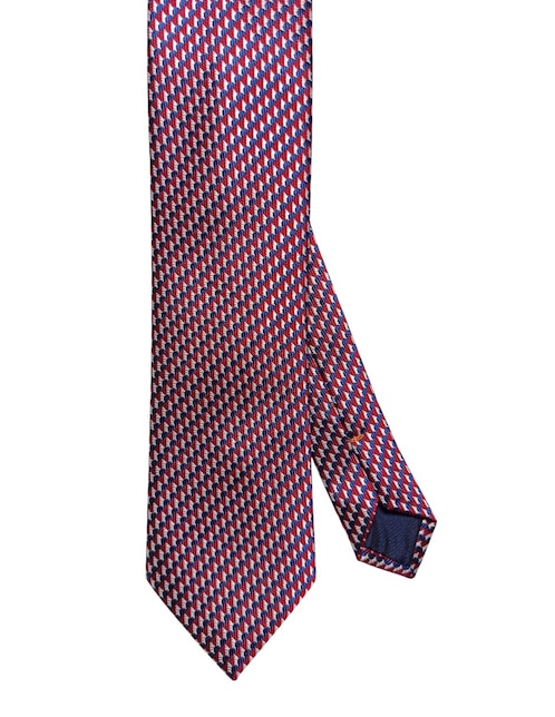 CORBATA JBE GEOMÉTRICO REGULAR S, ROJO