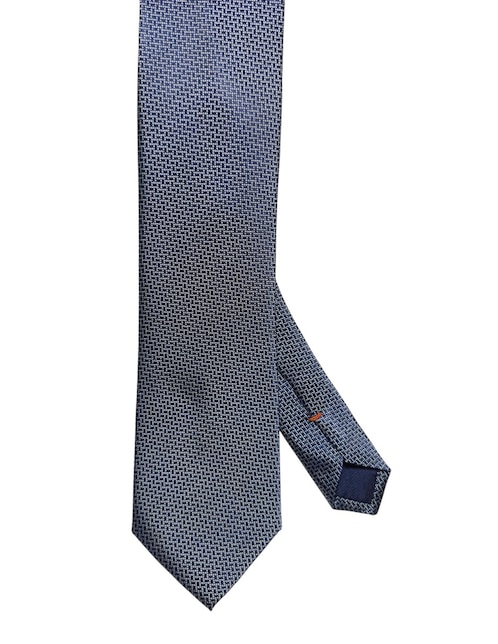 CORBATA JBE GEOMÉTRICO RE, AZUL MARINO