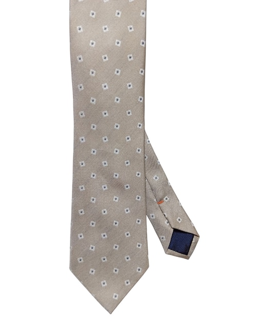 CORBATA JBE GEOMÉTRICO REGULAR , BEIGE