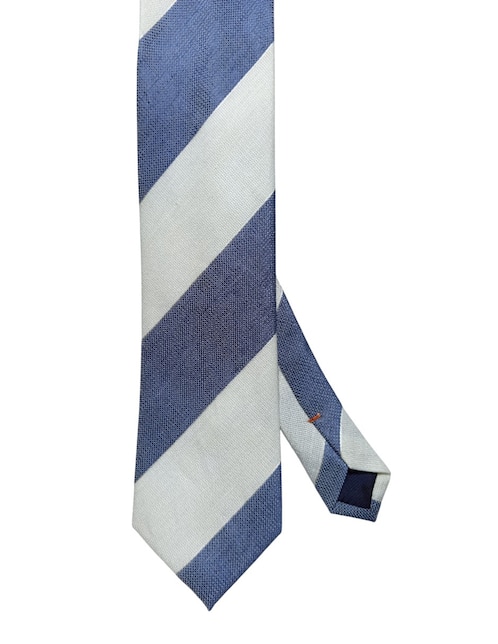 CORBATA JBE A RAYAS REGULAR SE, BLANCO