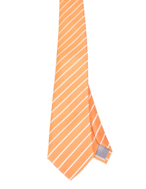Corbata regular estampado a rayas para hombre 1