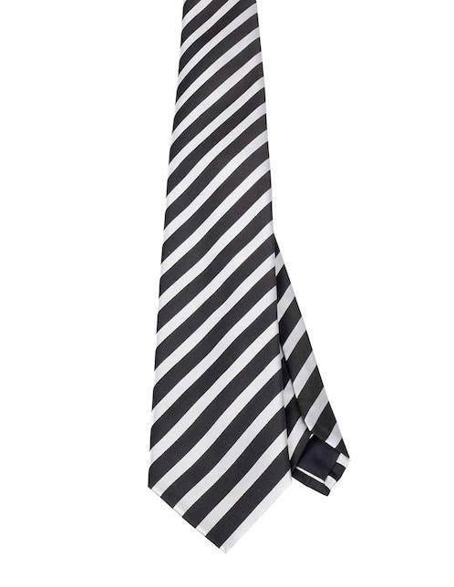 Corbata regular estampado a rayas para hombre 1
