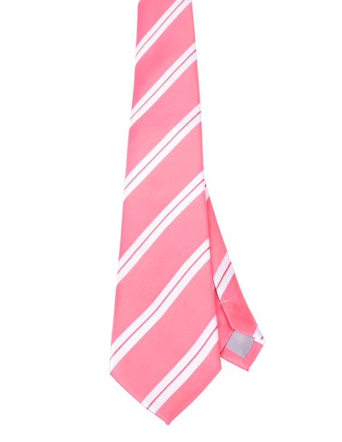 Corbata regular estampado a rayas para hombre 1