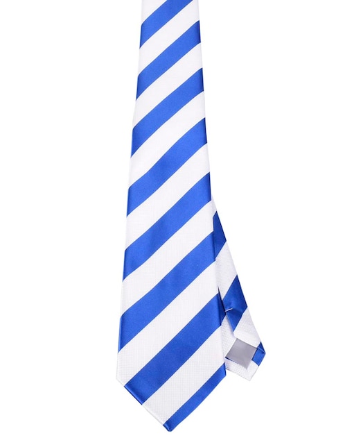 Corbata regular estampado a rayas para hombre 1