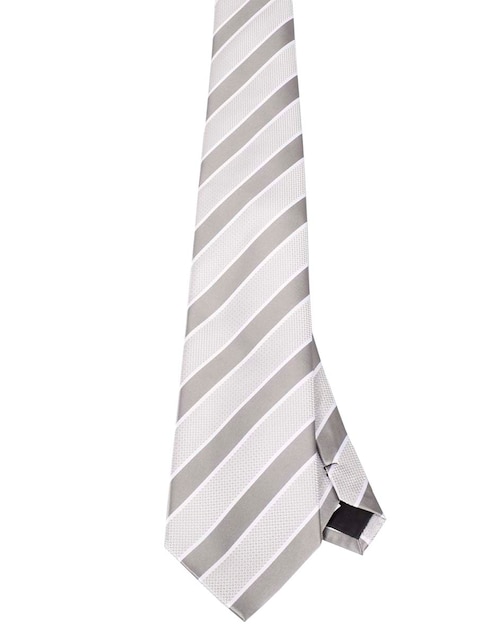 Corbata regular estampado a rayas para hombre 1