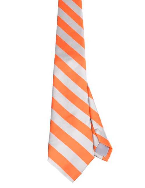 Corbata regular estampado a rayas para hombre 1