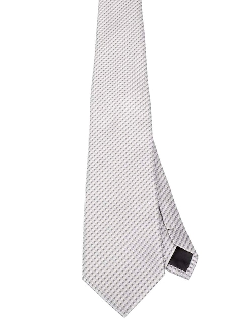 Corbata regular estampado geométrico para hombre 1