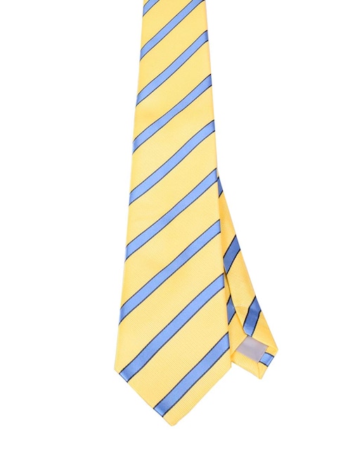Corbata regular estampado a rayas para hombre 1