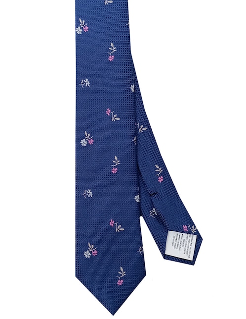 Corbata slim estampado floral para hombre 1