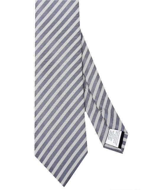 Corbata regular estampado a rayas para hombre 1