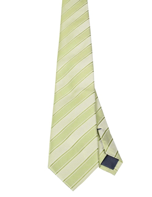 Corbata regular estampado a rayas para hombre 1