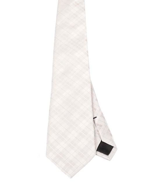Corbata regular estampado a cuadros para hombre 1