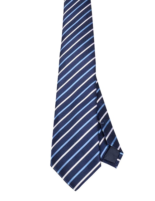 Corbata regular estampado a rayas para hombre 1