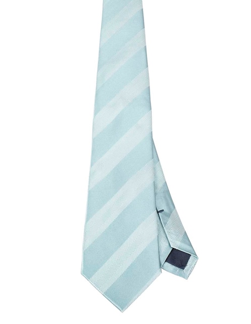 Corbata regular estampado a rayas para hombre 1