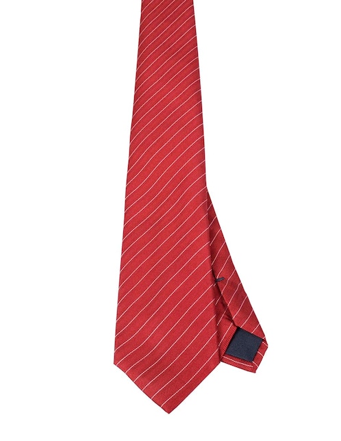 Corbata regular estampado a rayas para hombre 1