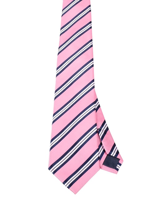 Corbata regular estampado a rayas para hombre 1