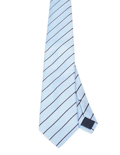 Corbata regular estampado a rayas para hombre 1