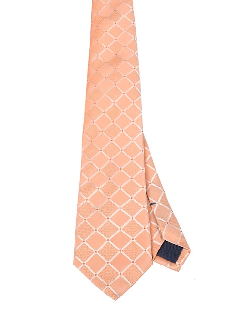 Corbata regular estampado a cuadros para hombre 1
