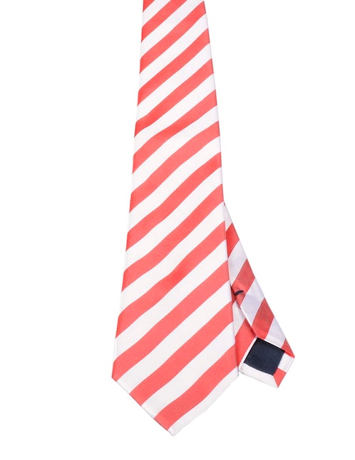 Corbata regular estampado a rayas para hombre 1