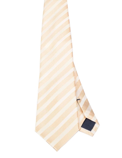Corbata regular estampado a rayas para hombre 1