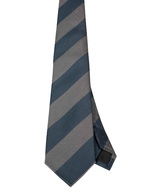 Corbata regular estampado a rayas para hombre 1