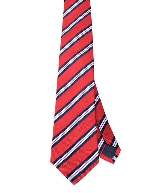 Corbata regular estampado a rayas para hombre 1