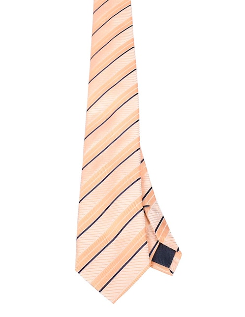 Corbata regular estampada a rayas para hombre 1