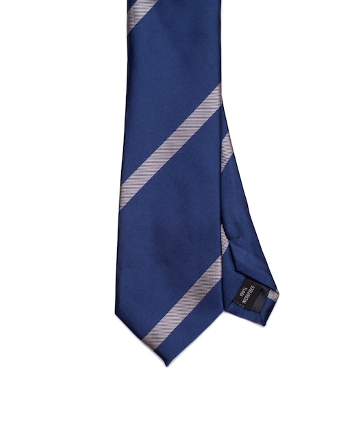Corbata regular estampado a rayas para hombre 1