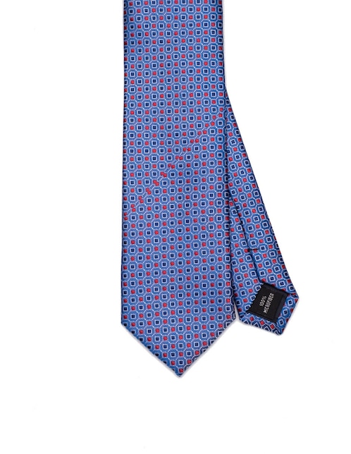 Corbata regular estampada para hombre 1