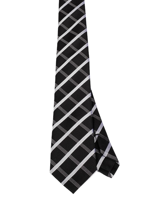 Corbata Regular estampado a cuadros para hombre 1