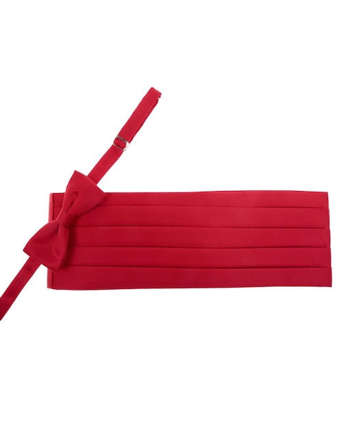 SET MOÑO/FAJA JBE LISO PREARMADO, ROJOS