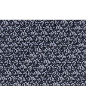 Corbata Pineda Covalin slim seda negra estampada