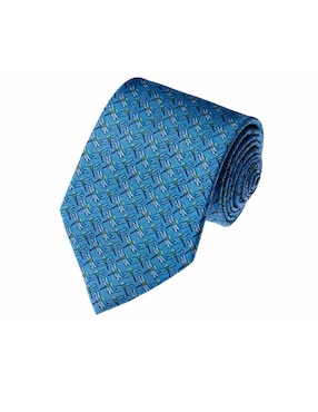 Corbata Pineda Covalin Seda Regular Azul