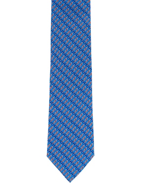 Corbata Pineda Covalin regular de seda gráfico para hombre