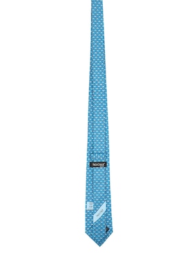 Corbata Pineda Covalin regular de seda estampado gráfico para hombre