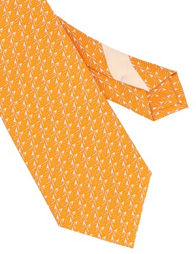Corbata Pineda Covalin regular de seda estampada para hombre