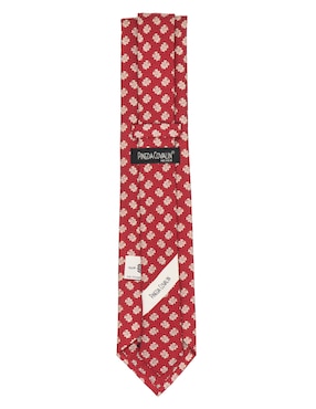 Corbata Pineda Covalin regular de seda estampado gráfico para hombre
