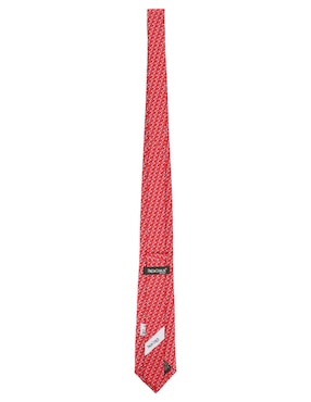 Corbata Pineda Covalin regular de seda estampada para hombre