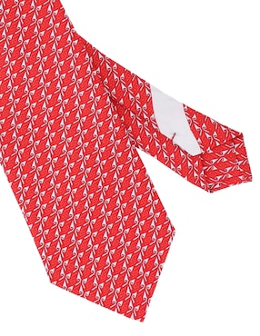 Corbata Pineda Covalin regular de seda estampada para hombre