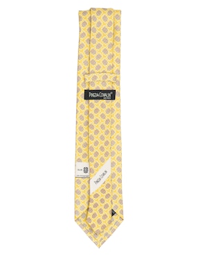 Corbata Pineda Covalin regular de seda estampado gráfico para hombre