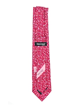 Corbata Pineda Covalin regular de seda estampada para hombre