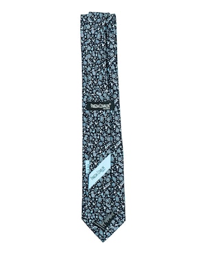 Corbata Pineda Covalin regular de seda estampada para hombre