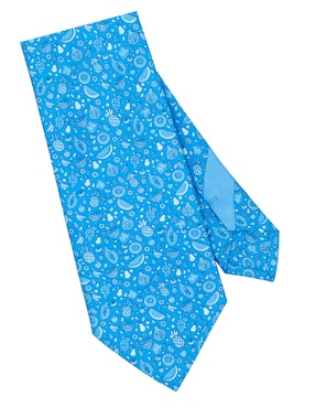 Corbata Pineda Covalin regular de seda estampada para hombre