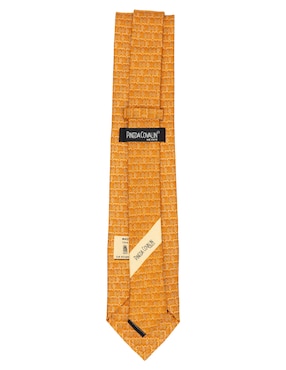 Corbata Pineda Covalin regular de seda estampado gráfico para hombre