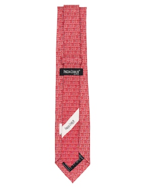 Corbata Pineda Covalin regular de seda estampado gráfico para hombre